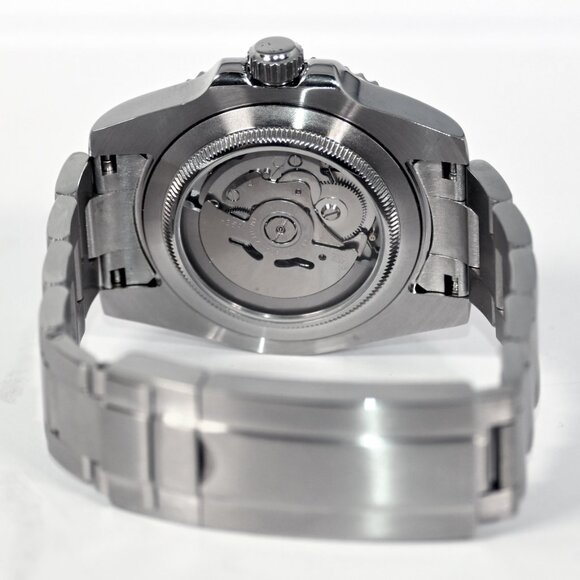 Custom SekoMod men’s Automatic watch “Submariner” style with NH35 Movement 41mm - Picture 5 of 8